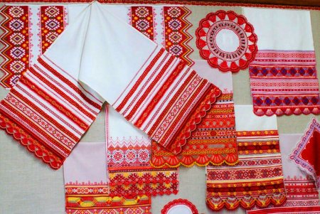 Рязанские узоры вышивка