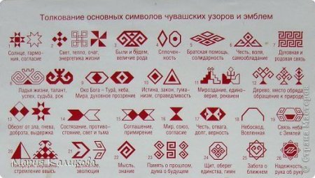 Символика Чувашской вышивки