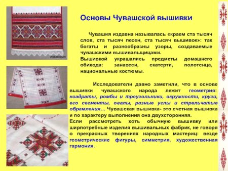 Чувашские национальные узоры