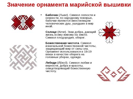Чувашская Национальная вышивка схемы