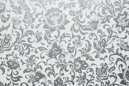 Панель ПВХ Требити Порато узоры серебро