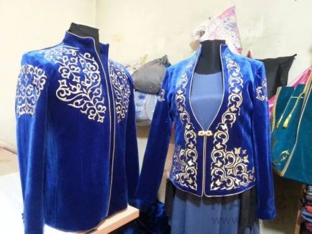 Казахская Национальная одежда камзол