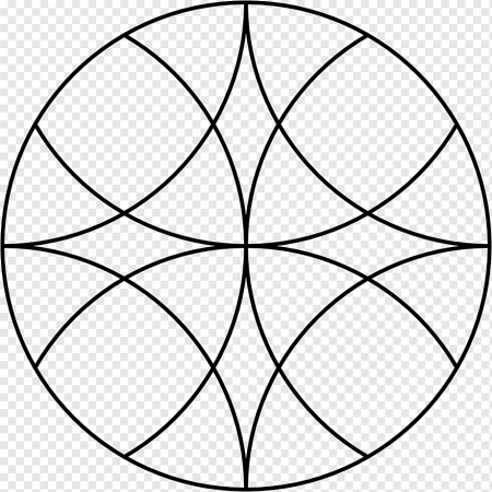 Узор круглый простой