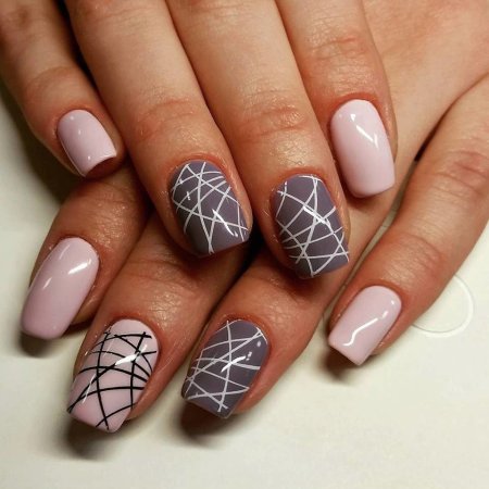 Ажурный маникюр
