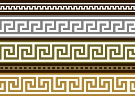 Древнегреческий узор Меандр