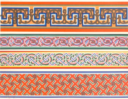 Бурятский орнамент Меандр