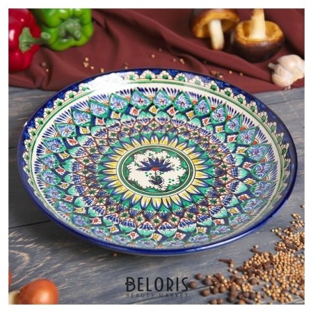 Узбекский орнамент на посуде (46 фото)