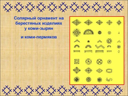 Орнаменты народов Ханты и манси