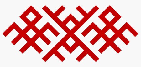 Орнамент олень Ханты манси