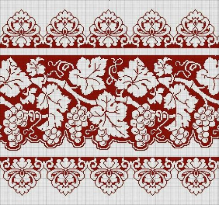 Рушник крестиком