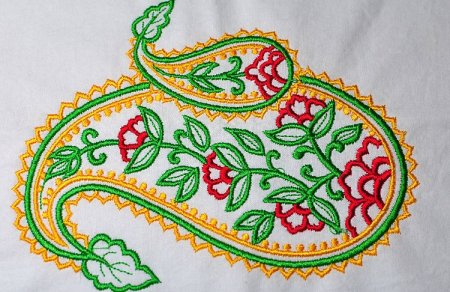 Татарский орнамент вышивка