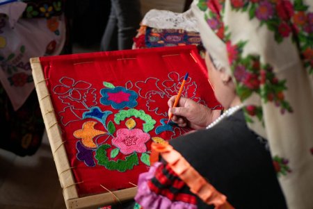 Тамбурная вышивка татарский орнамент