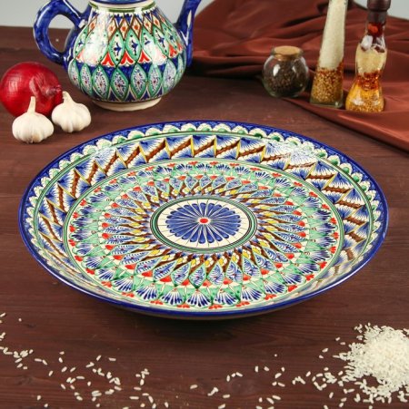 Ляган Риштанская керамика