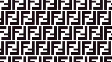 Принт Fendi узор