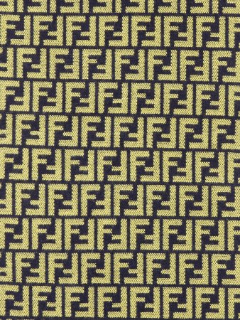 Fendi шарф с узором FF