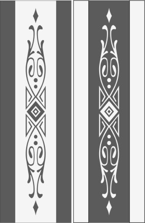 Орнамент длинный