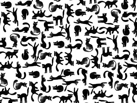Силуэт кошки