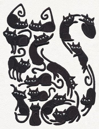 Стилизованные коты
