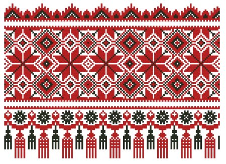 Рушник белорусский орнамент
