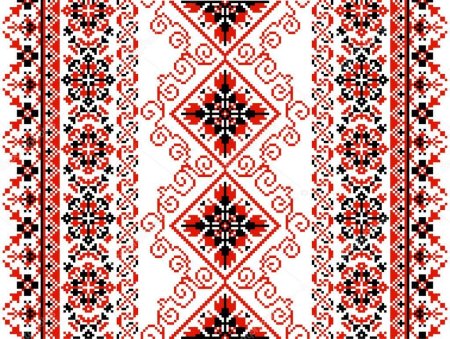 Кряшенский узор орнамент