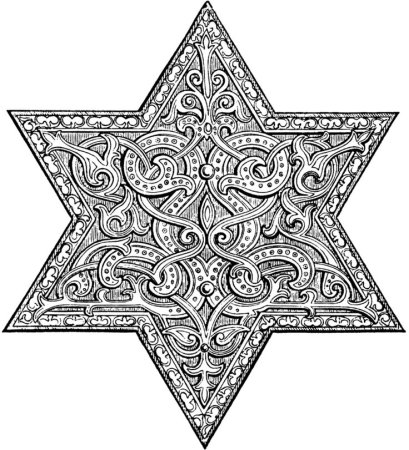 Индийская шестиконечная звезда
