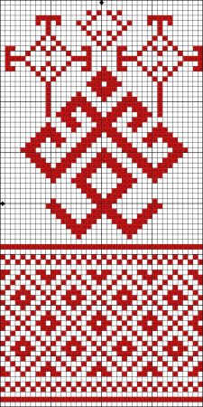 Рожаница оберег схема