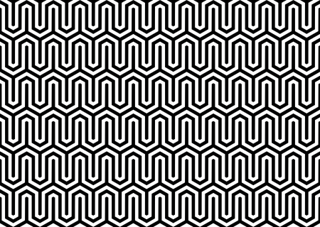 Геометрический узор черно белый