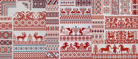 Мезенская Городецкая Жостовская роспись