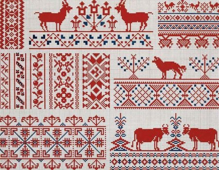 Городецкая роспись лошадь