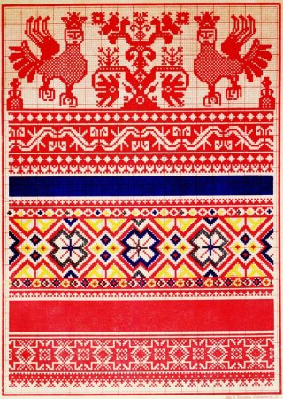 Северодвинская роспись Борецкая