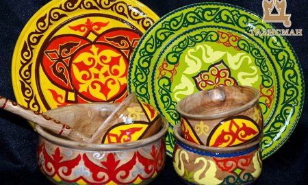 Риштанская керамика Узбекистан узор