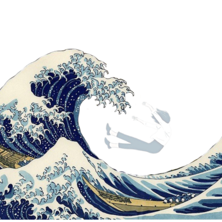 Кацусика Хокусай Ocean Waves