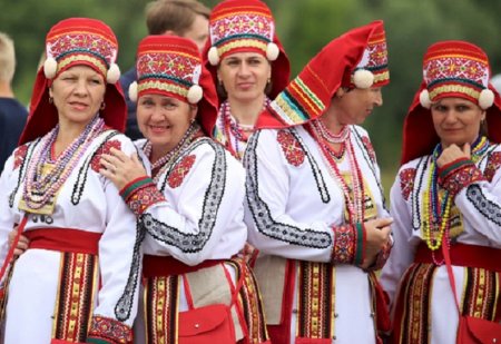 Мордовский эрзя национальный узор