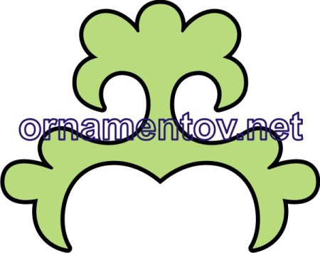 Татарский орнамент колокольчик