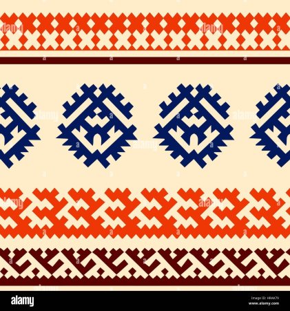 Хантыйский орнамент вектор