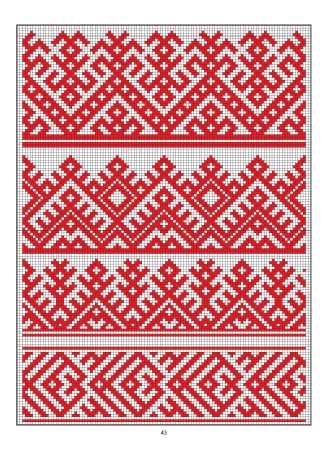 Каргопольская народная вышивка