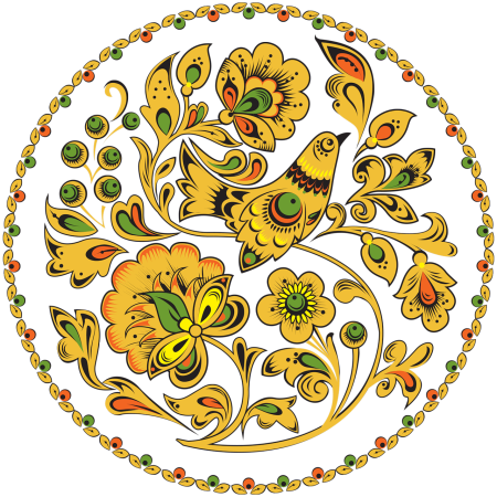 Russian Folk Art Khokhloma