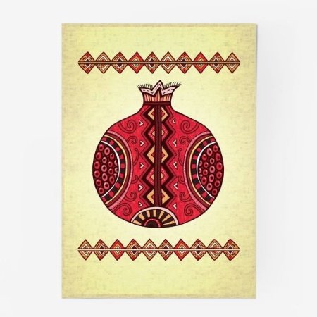 Цветок граната орнамент