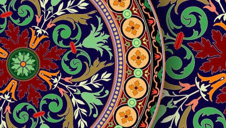 Татарский орнамент Пальметта