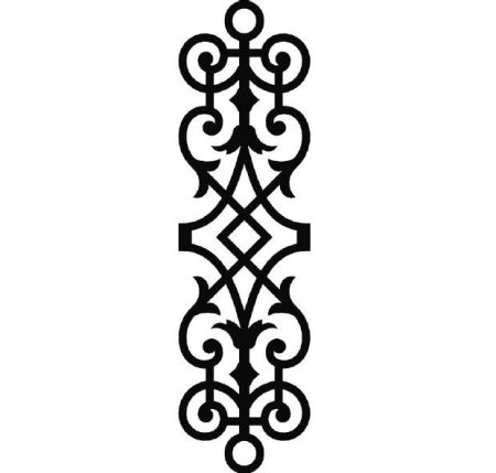 Вертикальные орнаменты и узоры