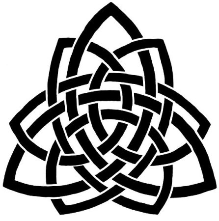Кельтский узел, Triquetra, кельты