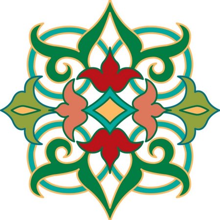 Национальный орнамент Азербайджана Бута