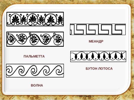 Вазопись древней Греции Меандр