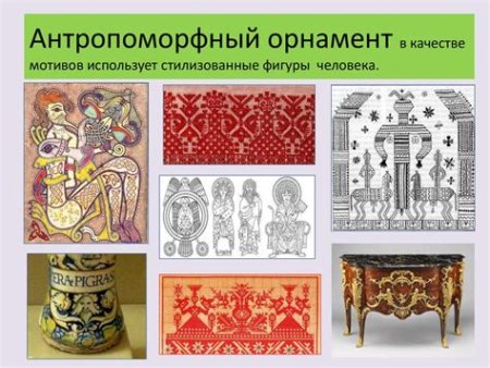 Архаический антропоморфный орнамент