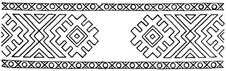 Мордовский орнамент раскраска