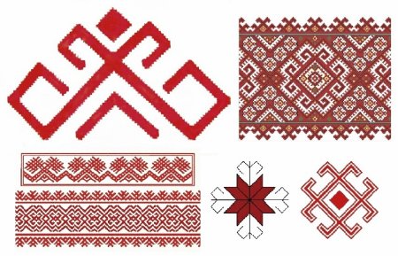 Марийский орнамент луговых марийцев