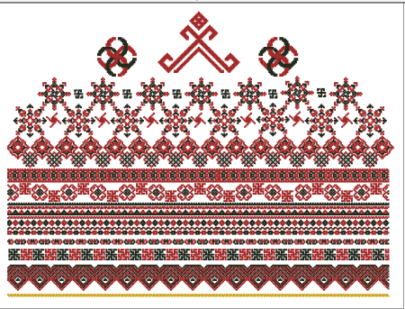 Орнамент Славянского рушника