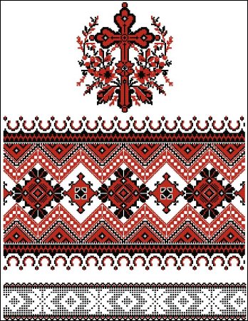 Рушник божник схема