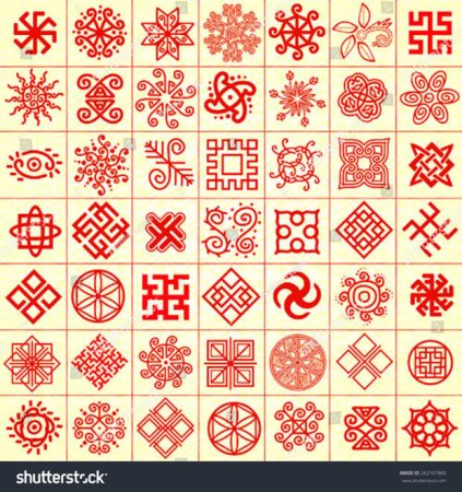 Солярные символы древних славян