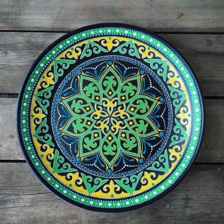 Татарские тарелки с орнаментом (49 фото)